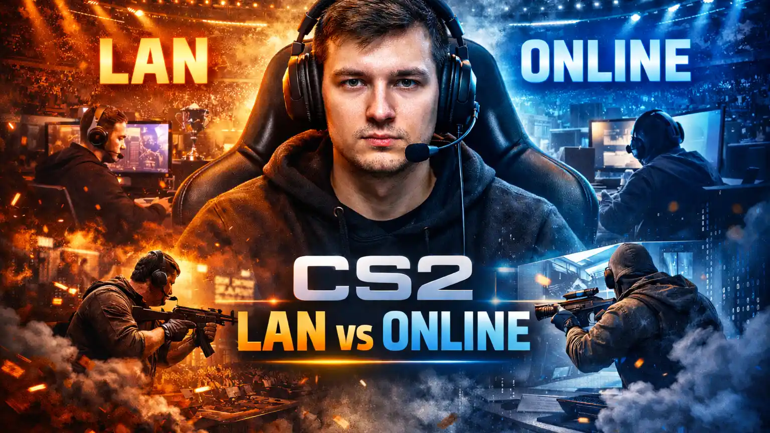 Aunkere on CS2 LAN vs Online: “It’s a Completely Different Game”